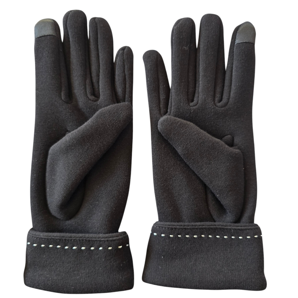 Elegant Black Women's Gloves, NWOT - Picture 2 of 3